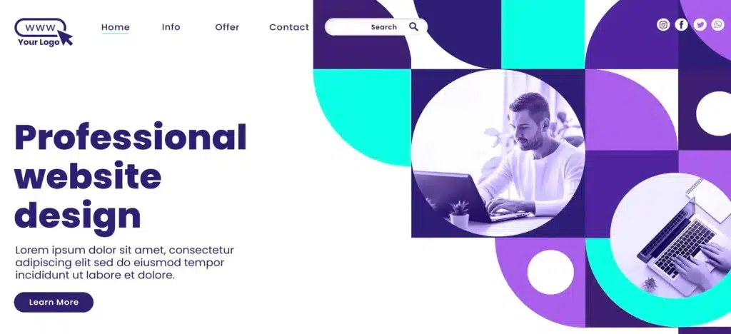 professional website design
